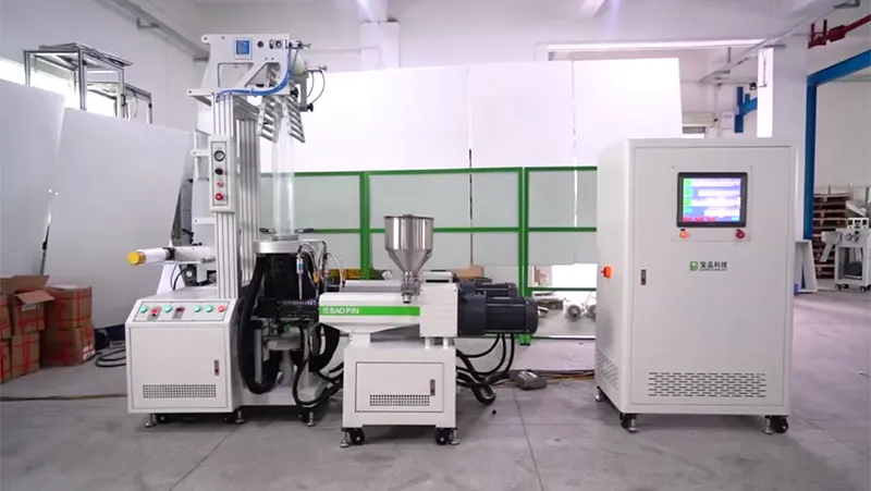 BP-8178-B-III Laboratory Multi-Layer Co-Extrusion Film Blowing Machine (PLC Control)