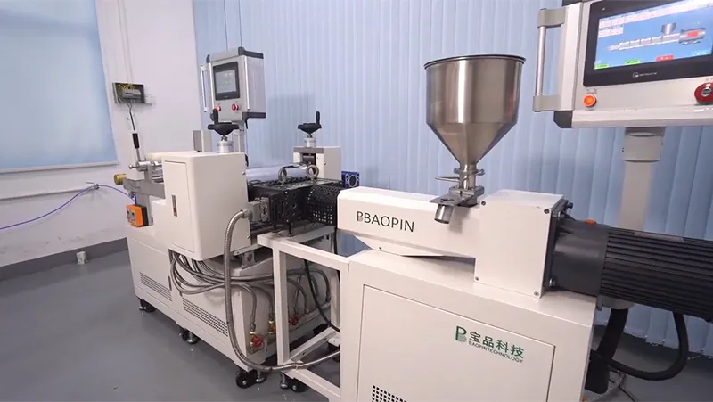 BP-8187-B Laboratory Cast Film Machine (PLC Control)