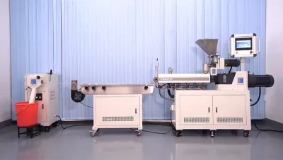 BP-8177-ZB Laboratory Twin Screw Water-Cooling Strand Pelletizing Line