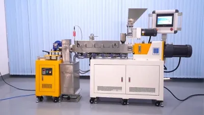BP-8177-ZB Laboratory Twin Screw Hot Die Face Pelletizing Line
