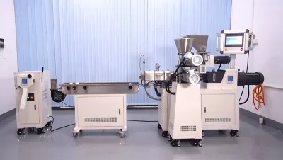 BP-8177-ZB Laboratory Twin Screw Pelletizing Line with Side Force Feeder
