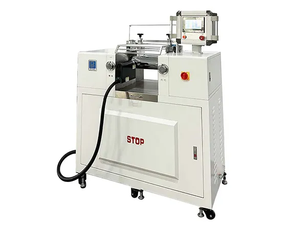 BP-8175-E Laboratory Two Roll Mill with Automatic Flipping and Gap Adjustment